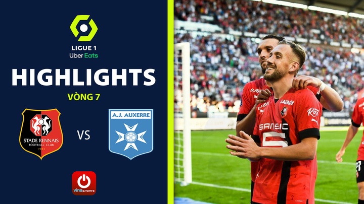Vòng 7 - Rennes vs Auxerre